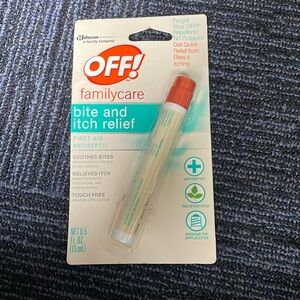 OFF bite and itch relief first aid antiseptic 0.5 fl oz
